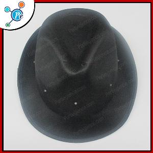 Işıklı Siyah Koyboy Şapkası